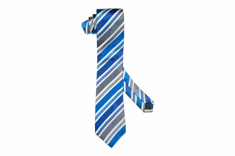 Austell Blue Silk Tie