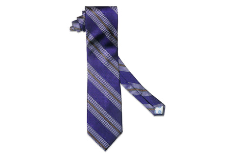 Beverley Purple Silk Tie