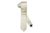 Champagne Texture Skinny Tie