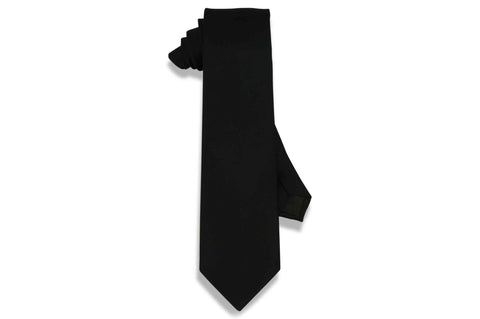 Navy Pin Dots Silk Skinny Tie