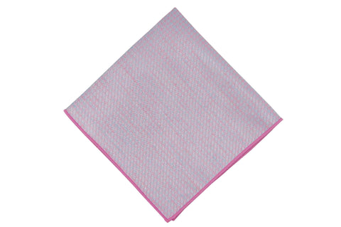 Yellow Piping Cotton Pocket Square