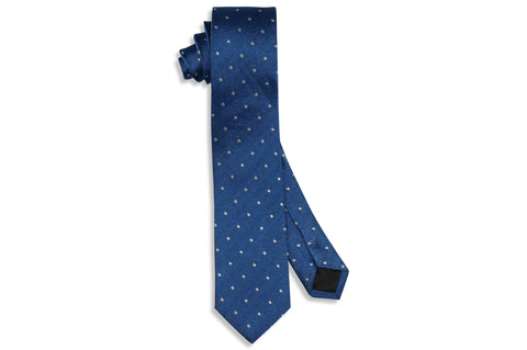 Static Charcoal Silk Skinny Tie