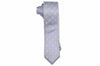 Bluish Flowers Silk Skinny Tie