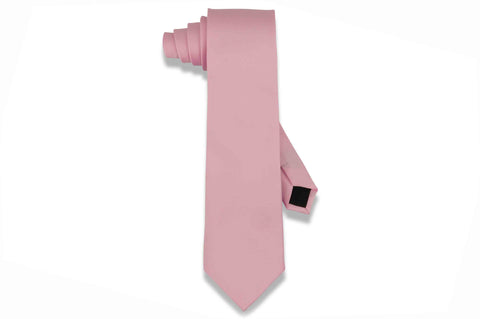 Navy Pin Dots Silk Skinny Tie