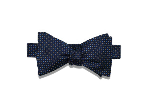 Bright Night Silk Bow Tie (self-tie)