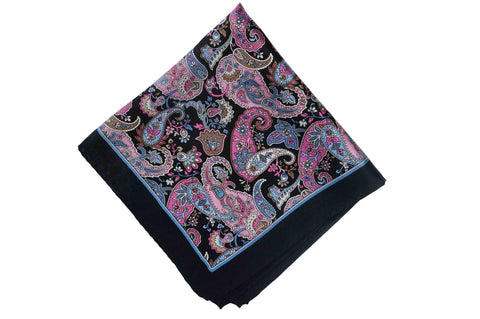 Sunny Blues Silk Pocket Square
