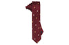 Burning Paisley Silk Skinny Tie