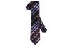 Chocolate Blue Skinny Tie