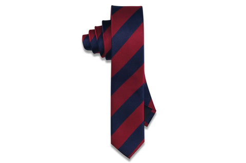 Cranberry Blue Tie