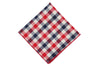 Fade Red Cotton Pocket Square