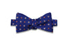 Floral Effect Silk Bow Tie (Self-Tie)