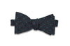 Flying Green Wool Bow Tie (self-tie)