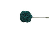 Green Glitter Lapel Flower
