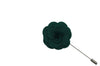Green Lapel Flower