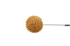 Honey Round Lapel Flower