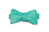 Jungle Green Micro Dots Silk Bow Tie (Self-Tie)