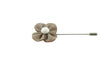 Light Brown Poppy Lapel Flower