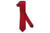Maroon Satin Skinny Tie