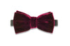 Burgundy Velvet Bow Tie (pre-tied)