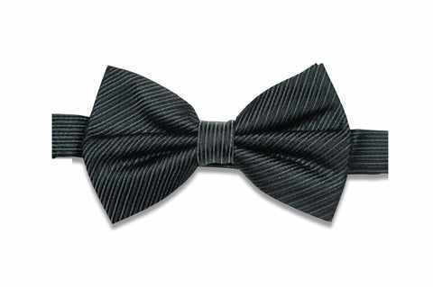 Platinum Aisle Silk Bow Tie (Self-Tie)
