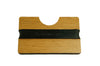 Oak Wood Card Holder