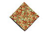 Orange Blossom Cotton Pocket Square
