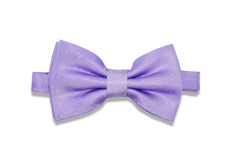 Platinum Aisle Silk Bow Tie (Self-Tie)