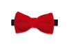 Red Velvet Bow Tie (pre-tied)