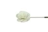 White Lapel Flower