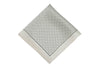 White Pin Dots Silk Pocket Square