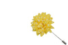 Yellow Dots Lapel Flower