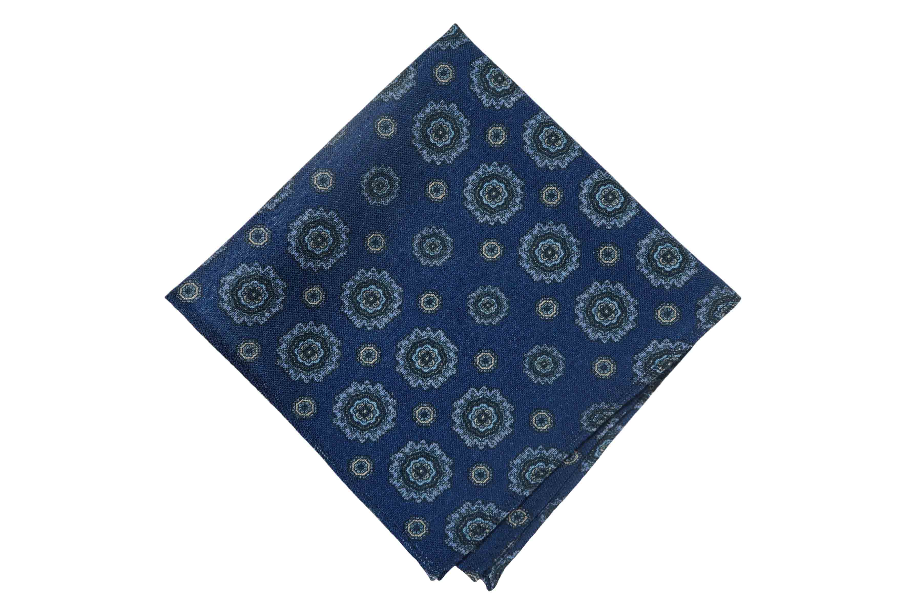 Bedford Navy Wool Pocket Square – Aristocrats Bows N Ties