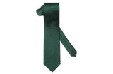 Dark Green Silk Tie