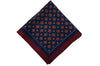 Adlington Blue Wool Pocket Square
