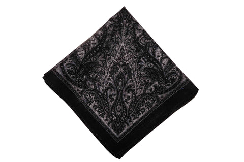 Ashburn Night Wool Pocket Square