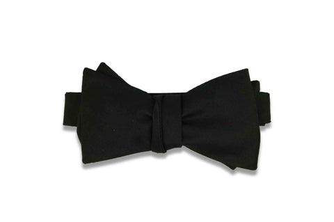 Black Bow Tie (Self-Tie)