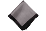 Black Mesh Silk Pocket Square