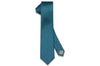 Blue Braze Silk Skinny Tie