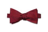 Aristocrat Burgundy Silk Bow Tie (Self-Tie)