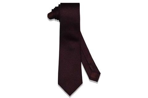 Burgundy Texture Silk Tie