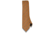 Camel Brown Wool Skinny Tie