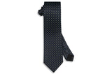 Charcoal Night Silk Tie