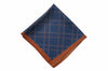 Chester Blue Silk Pocket Square