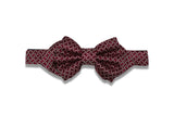 Circus Maroon Silk Bow Tie (pre-tied)