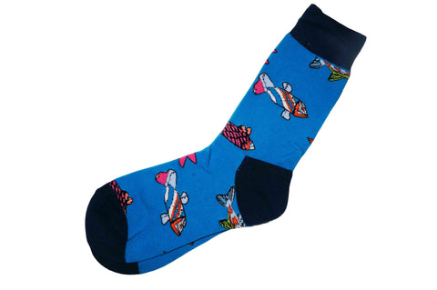 Colored Fish Socks