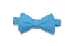Columbia Blue Cotton Bow Tie (self-tie)