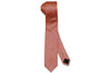 Coral Fade Flowers Silk Skinny Tie