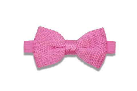 Cotton Candy Knitted Bow Tie (pre-tied)