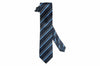 Dark Navy Lanes Silk Tie