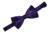 Dark Purple Bow Tie (Boys)